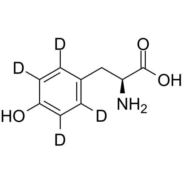 L-Tyrosine-d4 (L-tyrosine D4) 62595-14-6